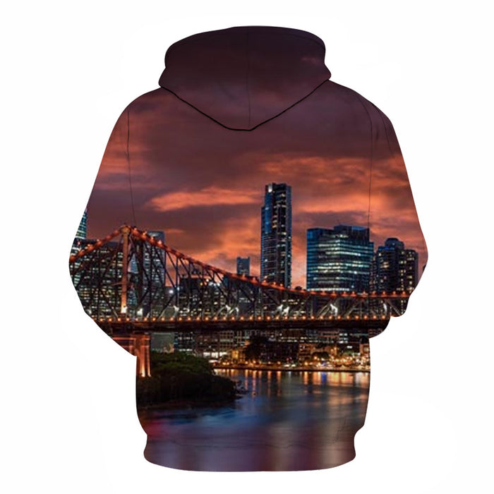 Australia Skyline 3D - Sweatshirt, Hoodie, Pullover