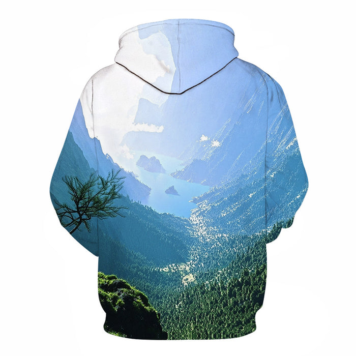 On Top Of The World 3D Sweatshirt Hoodie Pullover