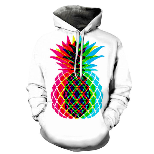 Fancy Pineapple 3D Sweatshirt Hoodie Pullover