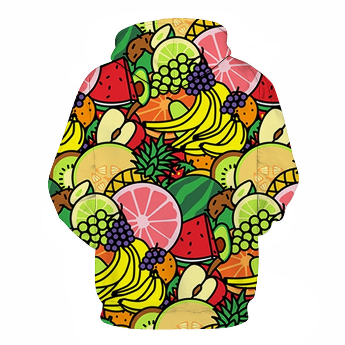 Fruity 3D Sweatshirt Hoodie Pullover