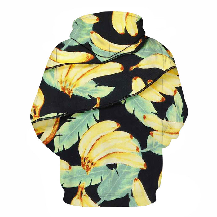 Bananas 3D - Sweatshirt, Hoodie, Pullover