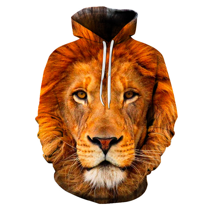 Stare Into A Lions Eyes 3D - Sweatshirt, Hoodie, Pullover — My 3D Hoodie