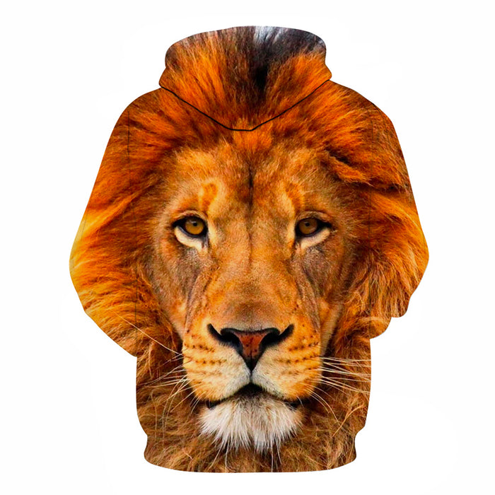 Stare Into A Lions Eyes 3D - Sweatshirt, Hoodie, Pullover