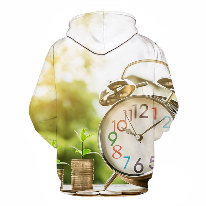 Time's Ticking Save Money 3D - Sweatshirt, Hoodie, Pullover