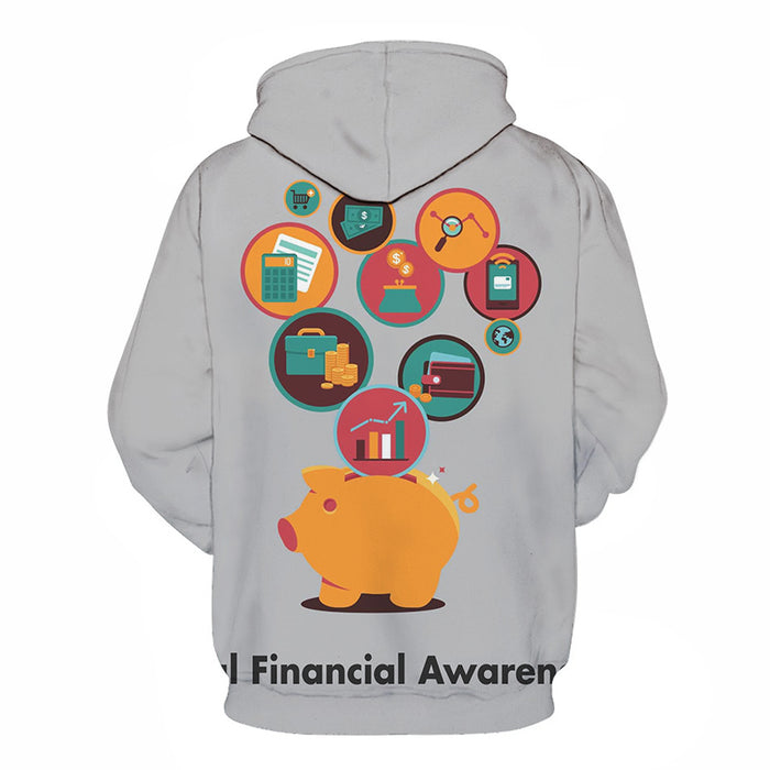 Financial Awareness 3D - Sweatshirt, Hoodie, Pullover