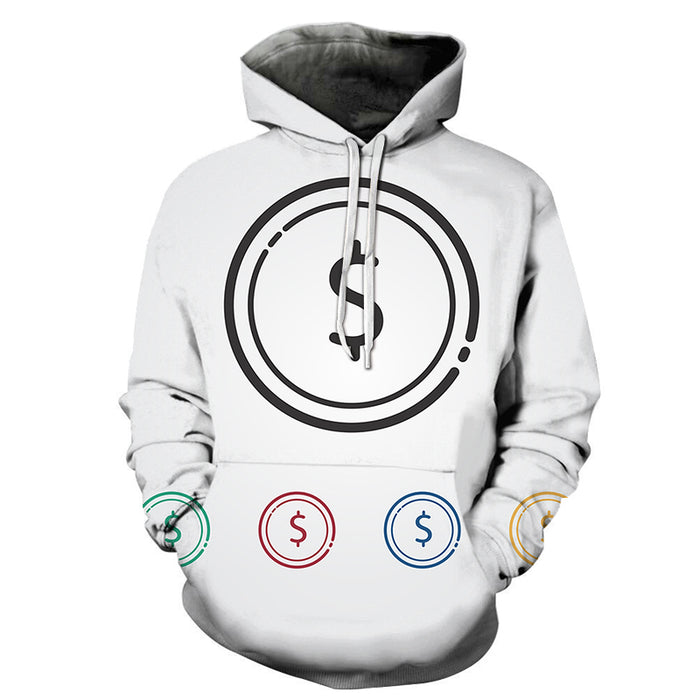 Dollar Signs 3D - Sweatshirt, Hoodie, Pullover