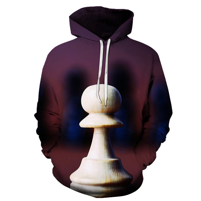 Wooden Chess Piece 3D - Sweatshirt, Hoodie, Pullover