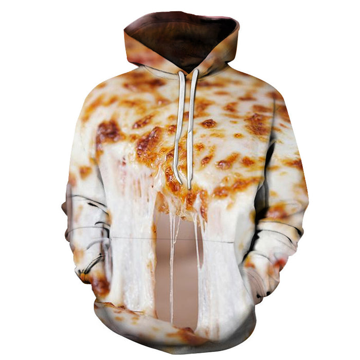 Slice Of Cheese Pizza 3D - Sweatshirt, Hoodie, Pullover