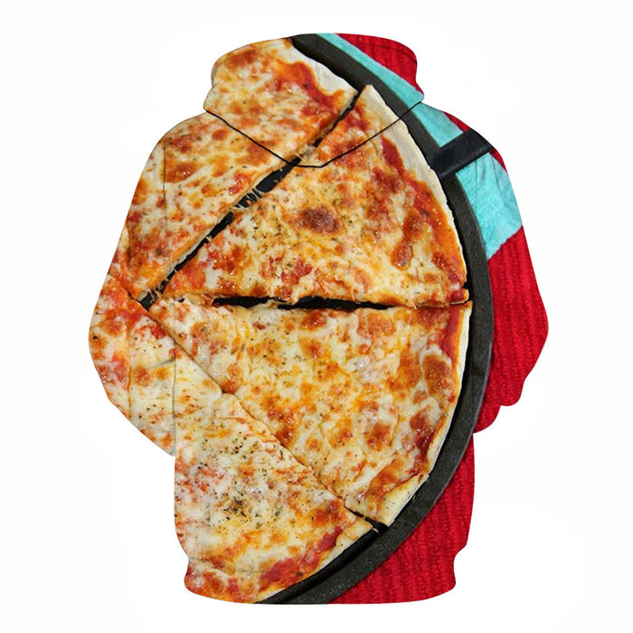 Cheesy Pizza 3D - Sweatshirt, Hoodie, Pullover