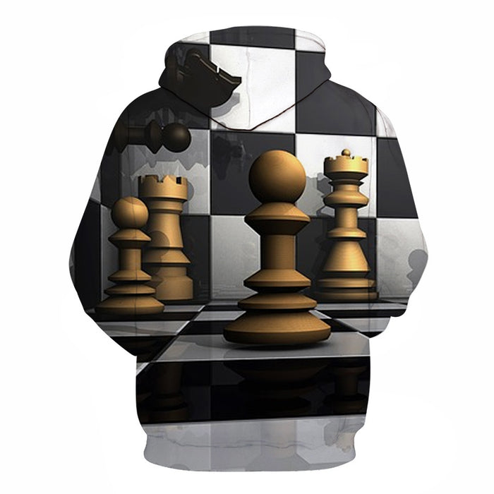 Game Of Chess 3D - Sweatshirt, Hoodie, Pullover