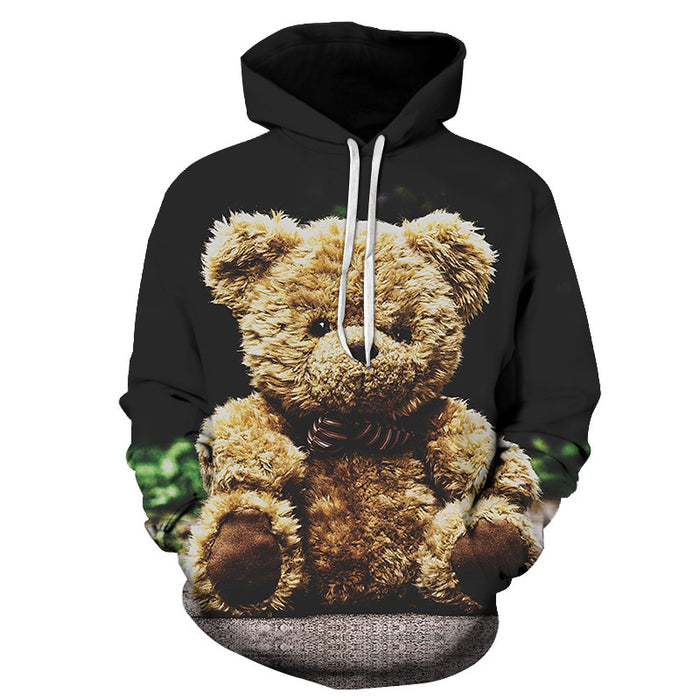 Brown Teddy Bear 3D - Sweatshirt, Hoodie, Pullover