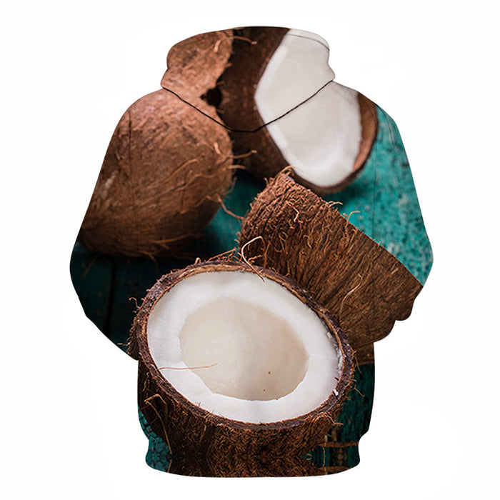 Freshly Cut Coconut 3D - Sweatshirt, Hoodie, Pullover