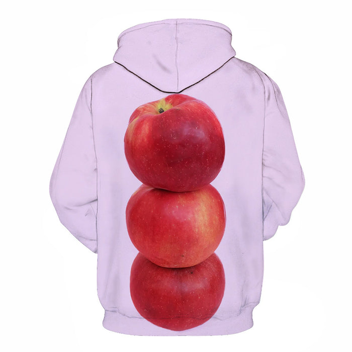 Purple Apple 3D - Sweatshirt, Hoodie, Pullover