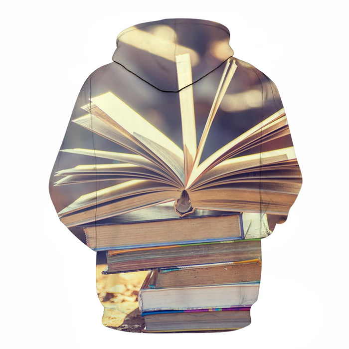 Sunshine On Book 3D - Sweatshirt, Hoodie, Pullover