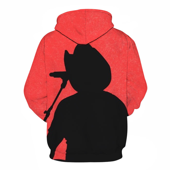 Red Country Music 3D - Sweatshirt, Hoodie, Pullover