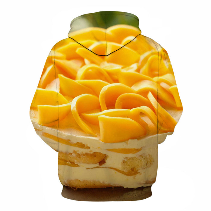 Mango Dessert 3D Hoodie Sweatshirt Pullover