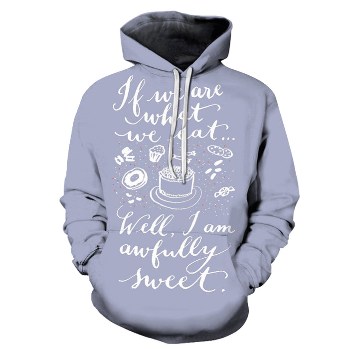 Awfully Sweet Dessert 3D Hoodie Sweatshirt Pullover