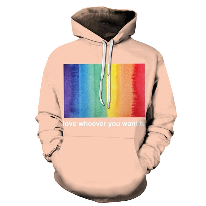 Blush Pink Pride 3D - Sweatshirt, Hoodie, Pullover