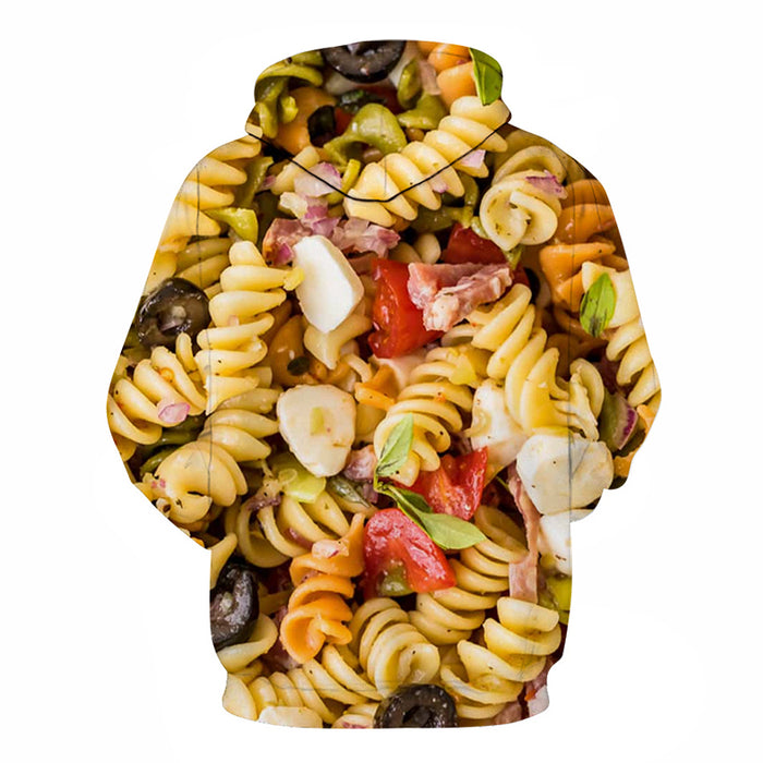 Fusilli Pasta 3D - Sweatshirt, Hoodie, Pullover