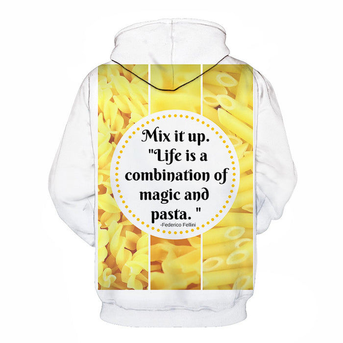 Mix It Up Pasta 3D - Sweatshirt, Hoodie, Pullover