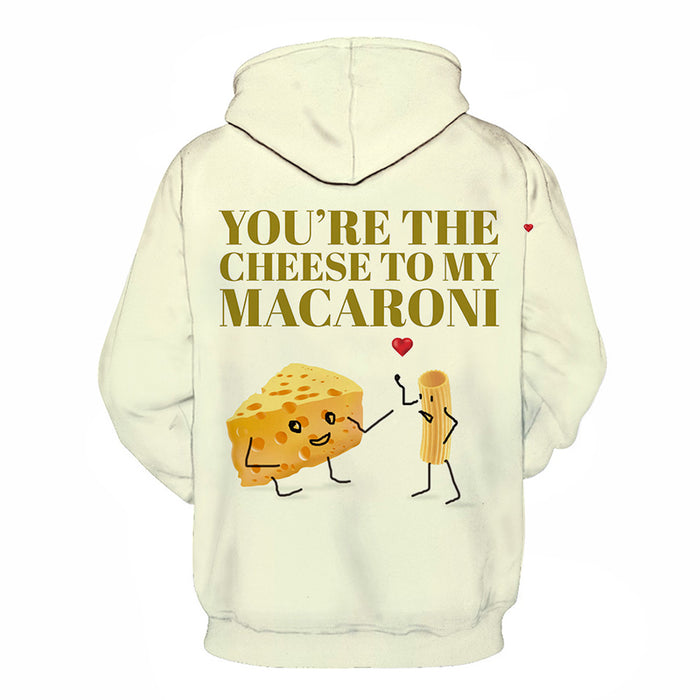 Mac & Cheese Pasta 3D - Sweatshirt, Hoodie, Pullover