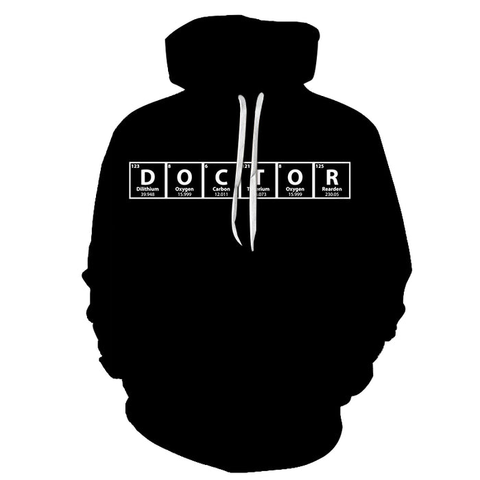 Black Doctor Awareness - 3D - Sweatshirt, Hoodie, Pullover