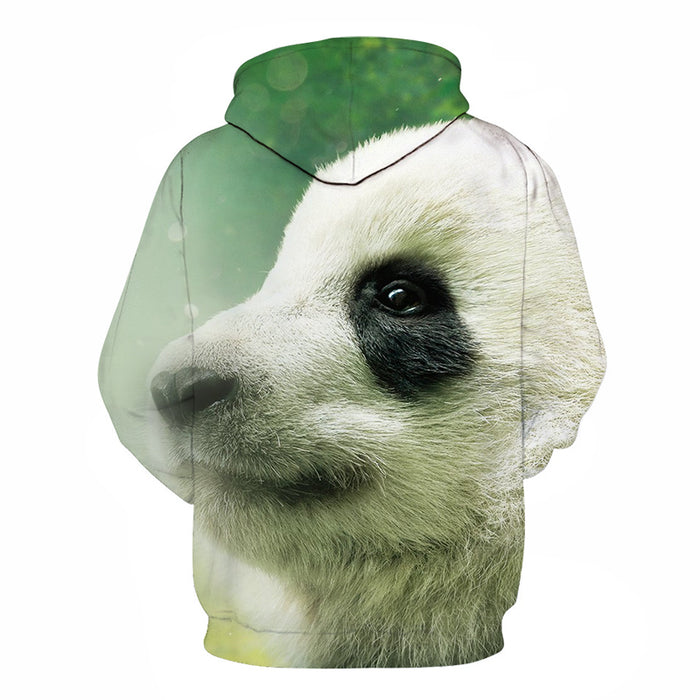 Baby Panda Face 3D - Sweatshirt, Hoodie, Pullover