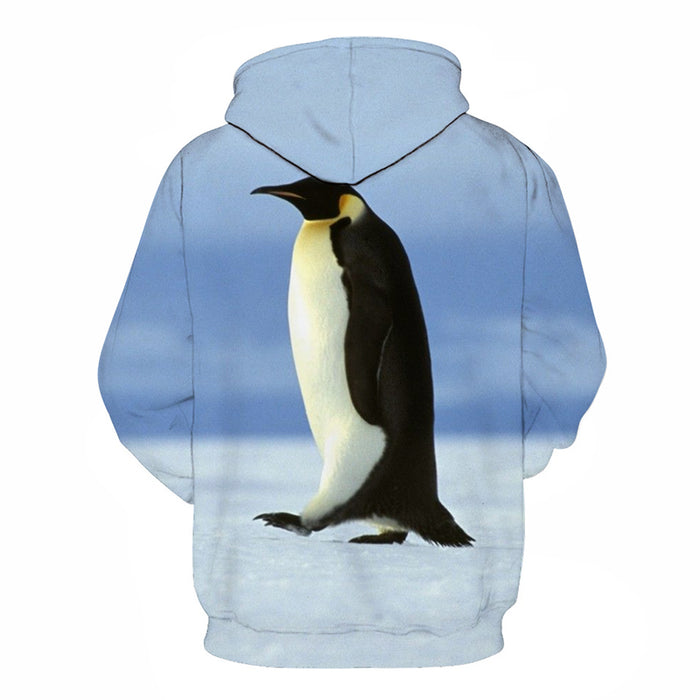 Penguin 3D - Sweatshirt, Hoodie, Pullover