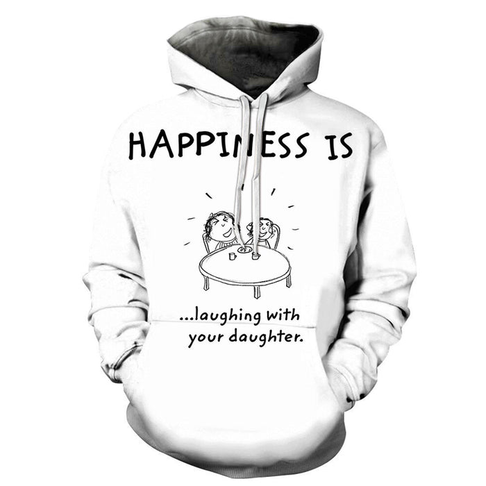 Happiness Is Mother Love 3D - Sweatshirt, Hoodie, Pullover