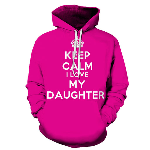 Keep Calm Mother Love 3D - Sweatshirt, Hoodie, Pullover