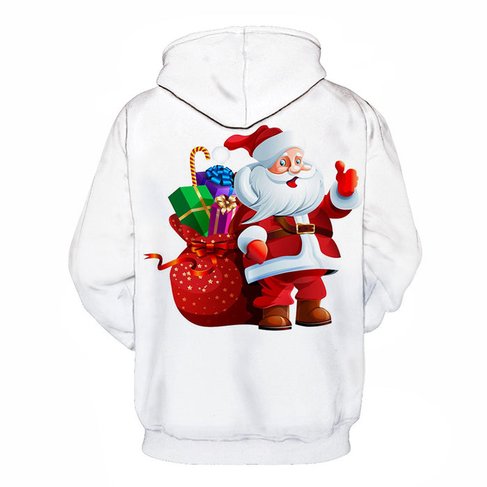 Santa With Gifts Christmas 3D - Sweatshirt, Hoodie, Pullover