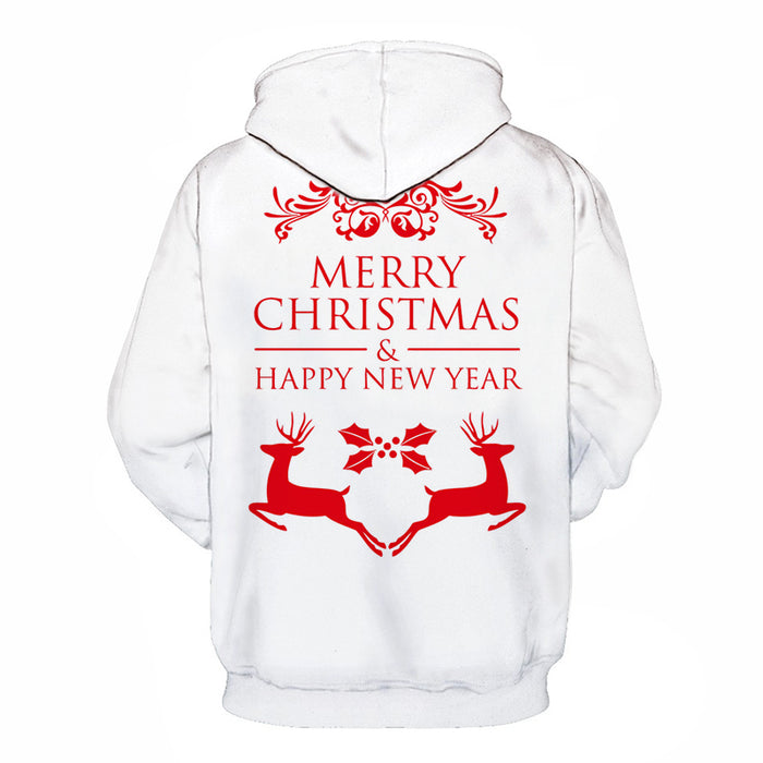 Merry Christmas & Happy New Year 3D - Sweatshirt, Hoodie, Pullover