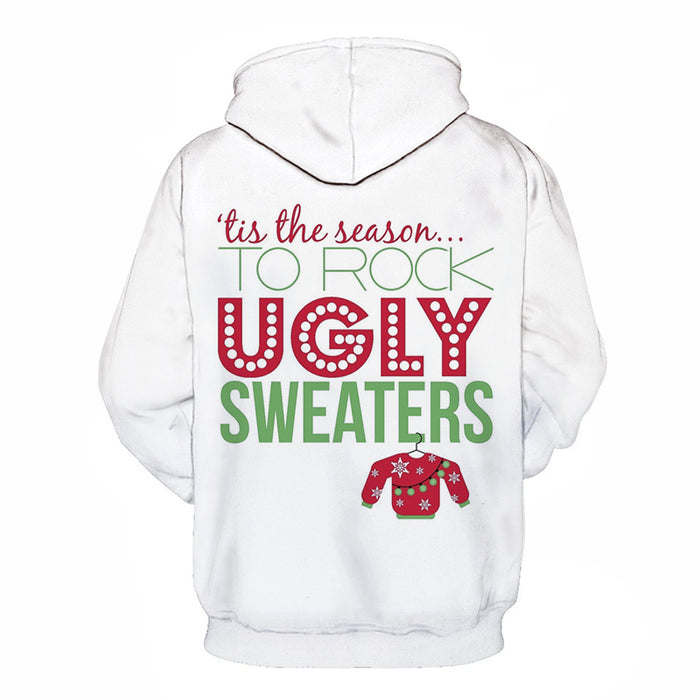 Ugly Sweaters Christmas Hoodie - Sweatshirt, Hoodie, Pullover