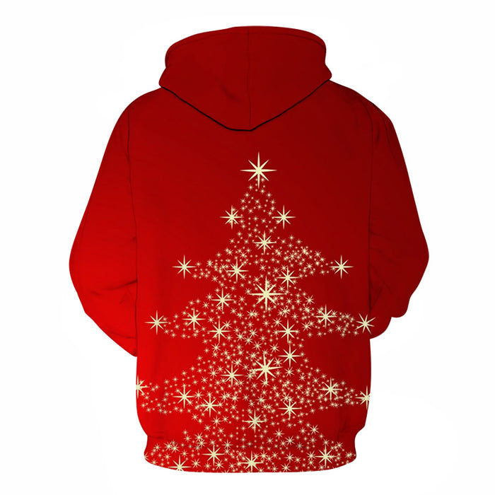 Christmas Tree Lights Hoodie - Sweatshirt, Hoodie, Pullover