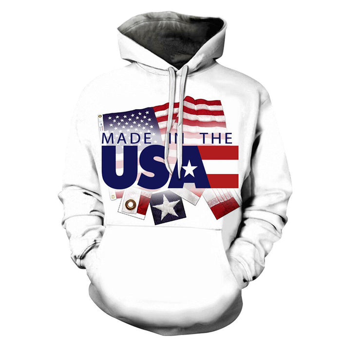 Made in USA 3D - Sweatshirt, Hoodie, Pullover