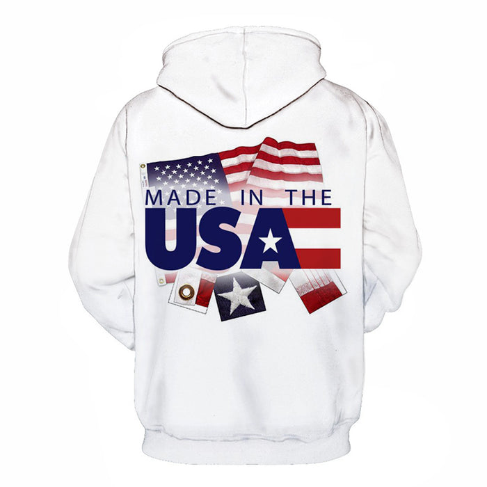 Made in USA 3D - Sweatshirt, Hoodie, Pullover