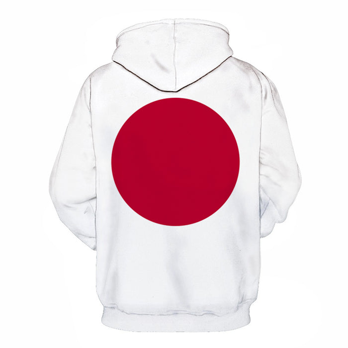 3D Japan Flag - Hoodie, Sweatshirt, Pullover