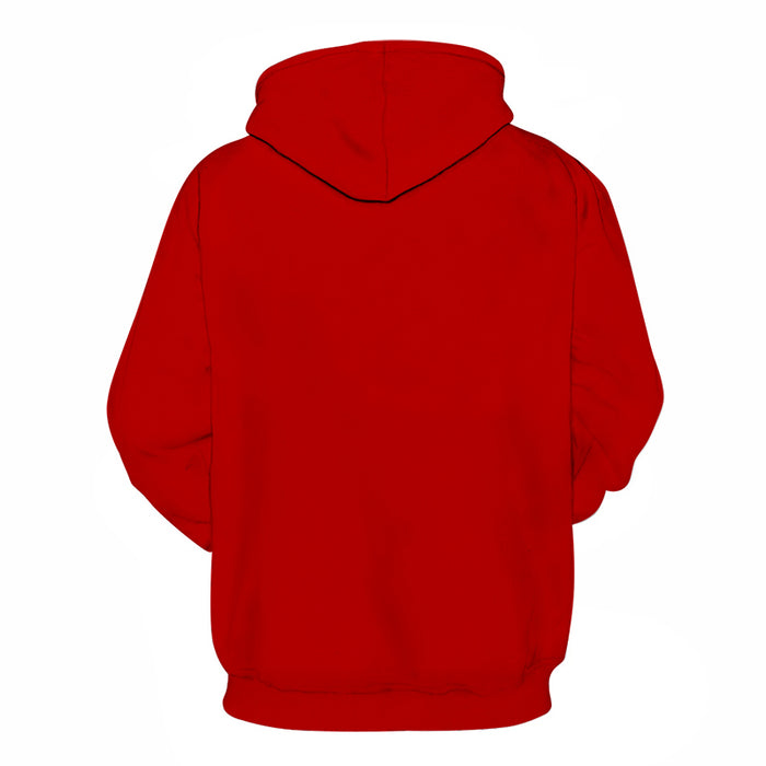 The Red Shade Of Red 3D - Sweatshirt, Hoodie, Pullover