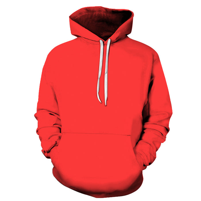 Red Orange Shade Of Red 3D - Sweatshirt, Hoodie, Pullover