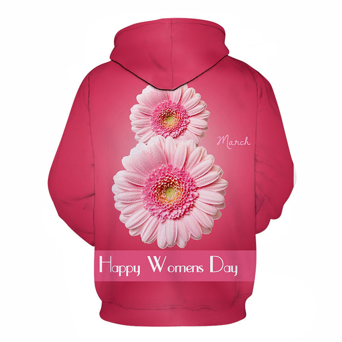 Happy Women's Day 3D - Sweatshirt, Hoodie, Pullover