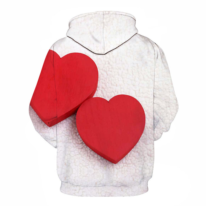 Happy Valentine's Day 3D - Sweatshirt, Hoodie, Pullover