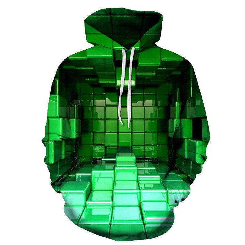 Graphic Illusion Hoodies