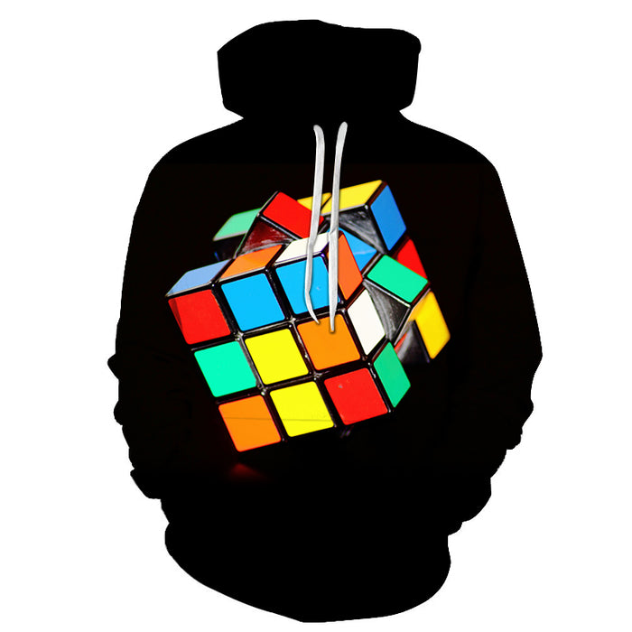 Autism Rubic Cube 3D - Sweatshirt, Hoodie, Pullover -Support Autism Awareness Movement