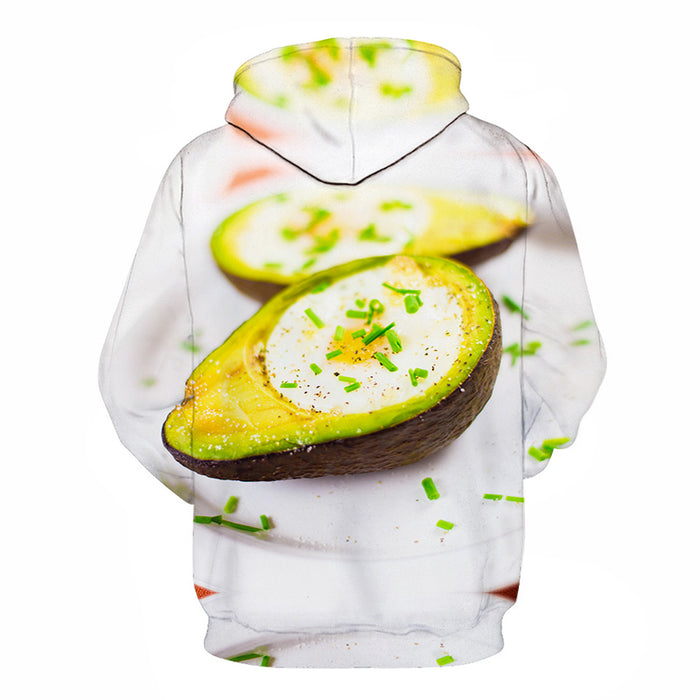Baked Avocado 3D - Sweatshirt, Hoodie, Pullover