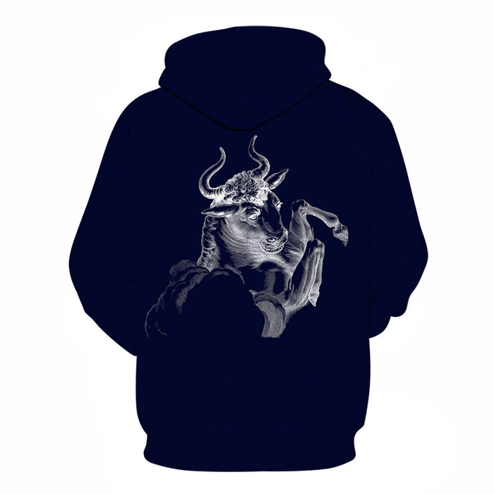 The Grey Taurus- April 21 to May 21 3D Sweatshirt Hoodie Pullover