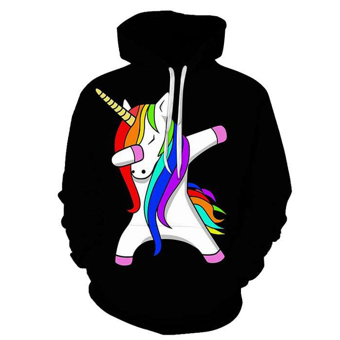 The Unicorn Dab 3D - Sweatshirt, Hoodie, Pullover