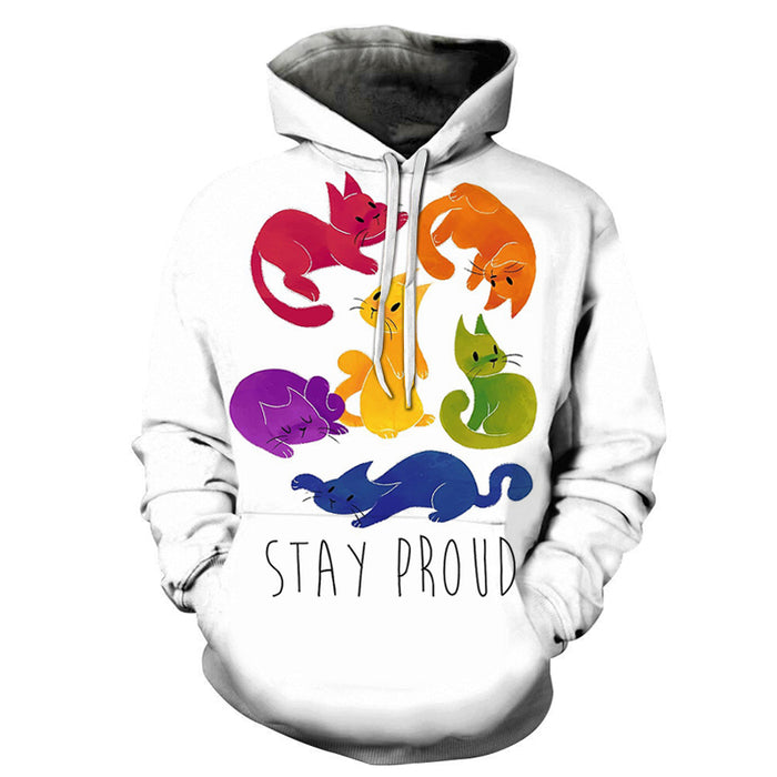 The Stay Proud  3D - Sweatshirt, Hoodie, Pullover