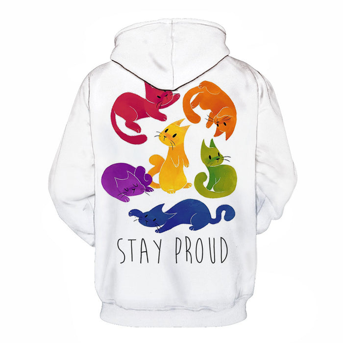 The Stay Proud  3D - Sweatshirt, Hoodie, Pullover