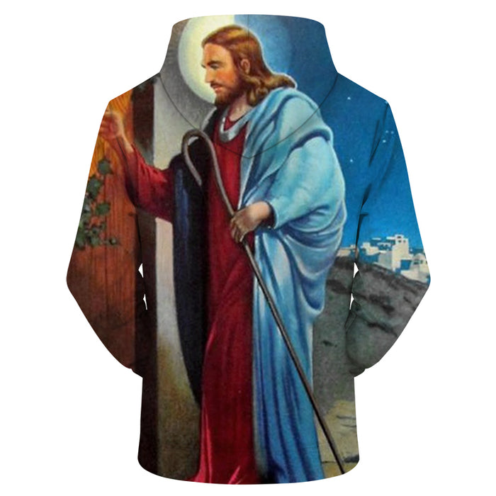 Jesus Walks 3D Sweatshirt Hoodie Pullover