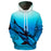 Two Dolphin 3D Sweatshirt Hoodie Pullover